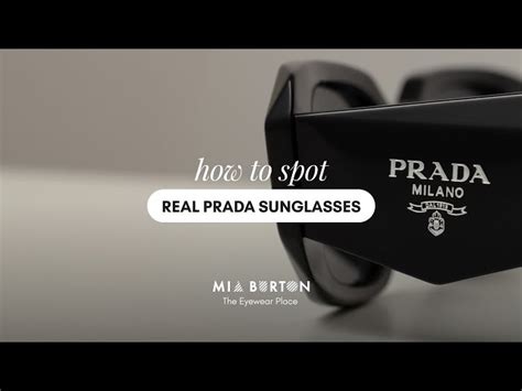 prada sonnenbrille test|How to Tell Fake vs. Real Prada Sunglasses – LegitGrails.